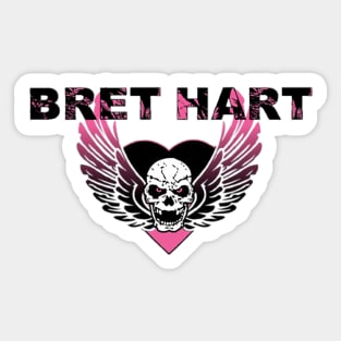 bret hart Brave Sticker